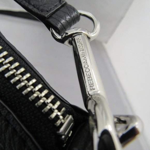 Rebecca Minkoff Moto Satchel Tote, Black NWT - Picture 3 of 8